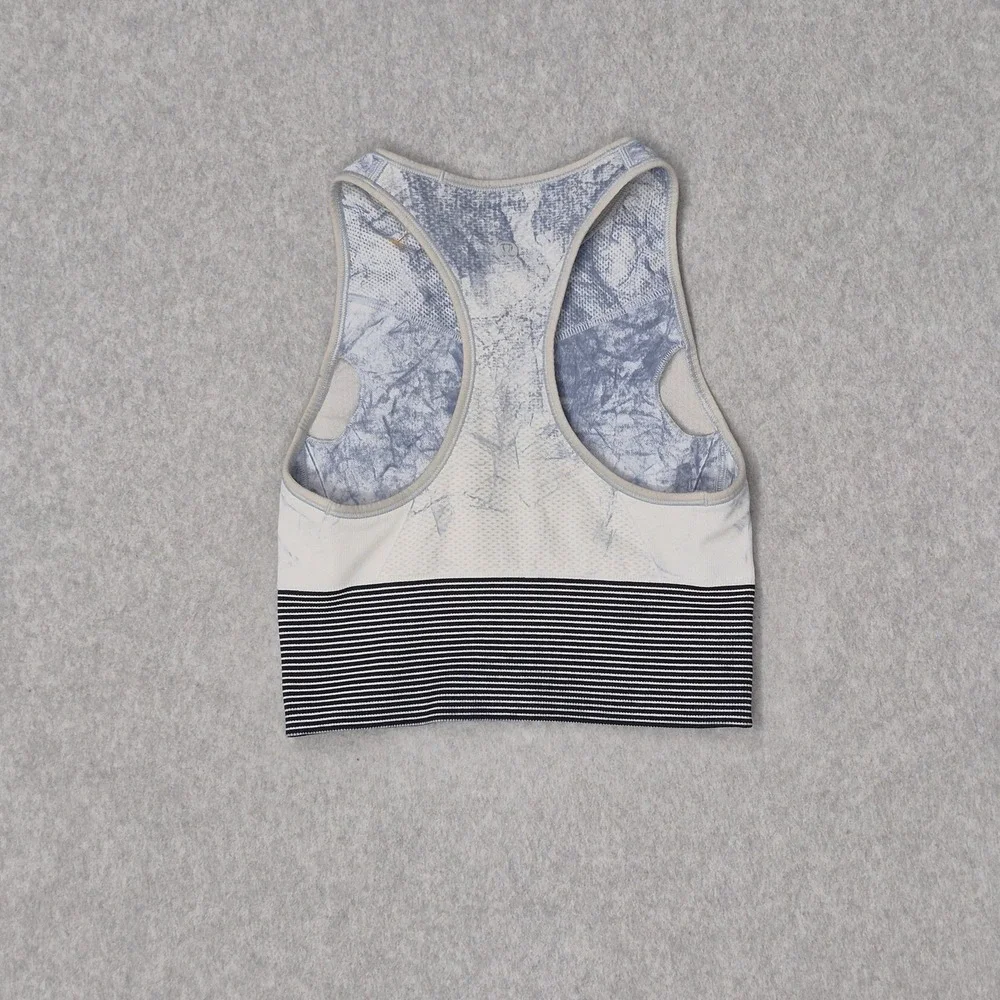 Unknown Women Sports Bra 4 Blue Ebb to Train Bra Wash Wireless Knit Racerback